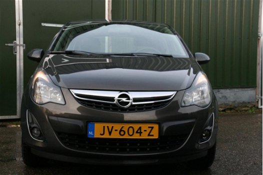 Opel Corsa - 1.2-16V Design Edition 5 DRS, AIRCO, CC, HALF LEER, ALM VELG - 1