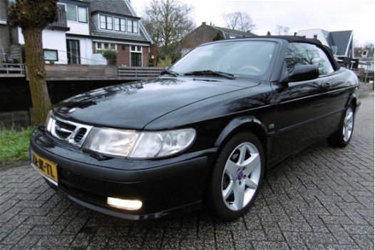 Saab 9-3 Cabrio - 2.0t S 150pk Automaat Leder Elektr kap Clima Keurige auto - 1