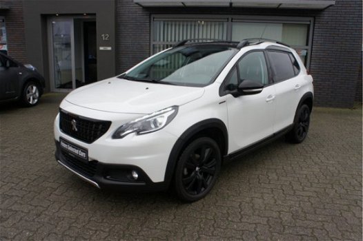 Peugeot 2008 - 1.6 BlueHDi GT-Line Bluetooth/Camera/Cruise/Navi/Panorama Parelmoer Wit Rijklaar 16.4 - 1