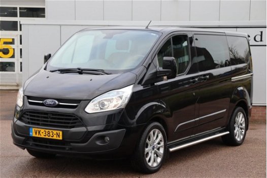 Ford Transit Custom - 270 2.2 TDCI L1H1 Limited DC org. NL-auto leer navigatie 2-schuifdeuren - 1