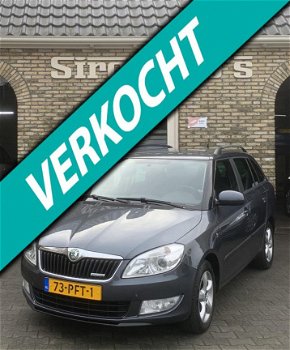 Skoda Fabia Combi - 1.2 TDI Greenline Bj 2011 weinig kilometers Navigatie - 1