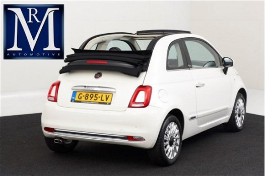 Fiat 500 C - 1.2 Lounge |Cabrio|Touchscreen||Bluethoot|Navi|parkeersensoren|Rijklaar incl. 6mnd Bova - 1