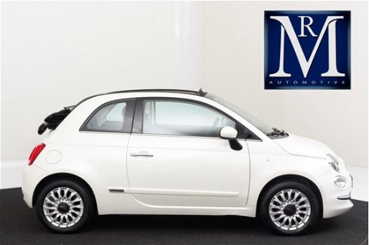 Fiat 500 C - 1.2 Lounge |Cabrio|Touchscreen||Bluethoot|Navi|parkeersensoren|Rijklaar incl. 6mnd Bova - 1