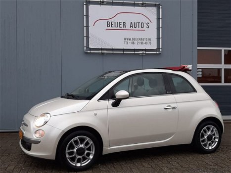 Fiat 500 C - 1.2 Lounge Automaat/Airco/15inch/PDC achter - 1