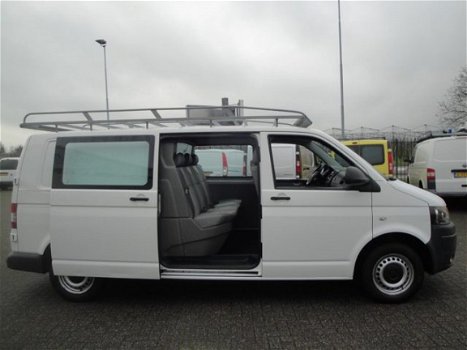 Volkswagen Transporter - 2.0 TDI 75KW L2H1 DC DUBBELE CABINE AIRCO/ IMPERIAAL/ TREKHAAK/ - 1