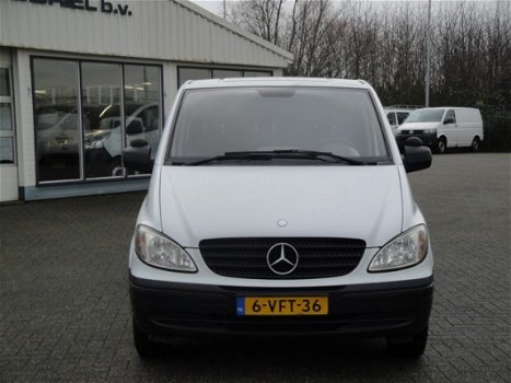 Mercedes-Benz Vito - 109 CDI 70KW 95PK LANG L2H1 BIJRIJDERSBANK/ TREKHAAK/ ORIGINEEL - 1