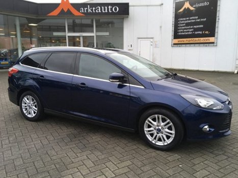 Ford Focus Wagon - 1.0 125pk Titanium Navi Bluetooth Cruise Pdc - 1