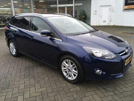 Ford Focus Wagon - 1.0 125pk Titanium Navi Bluetooth Cruise Pdc - 1