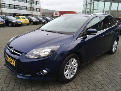 Ford Focus Wagon - 1.0 125pk Titanium Navi Bluetooth Cruise Pdc - 1