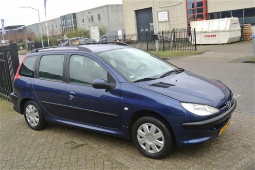 Peugeot 206 SW - 1.4 X-line airco apk 16-10-2020 inruil mogelijk nap - 1