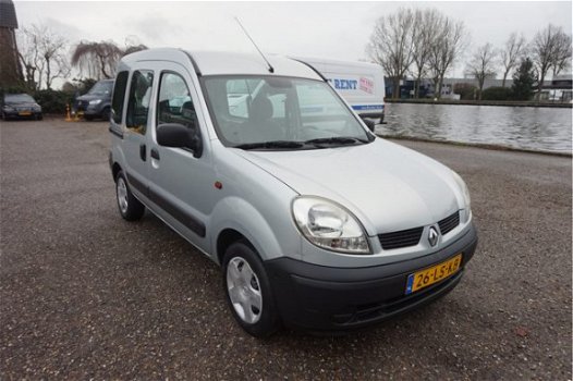 Renault Kangoo - 1.2-16V Authentique , EX-INVALIDE, ZEER NETJES, INRIJPLAAT ACHTERZIJDE, OOK IDEAAL - 1