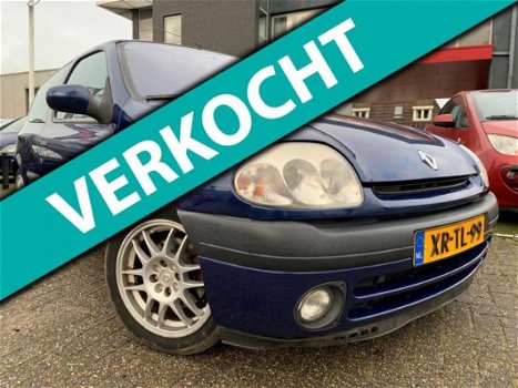 Renault Clio - 1.6-16V Airco APK Elek. Ramen Centr. Verg. Blauw - 1