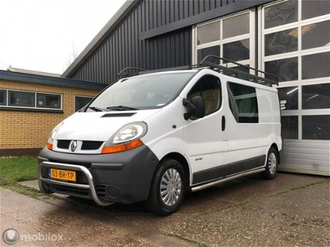 Renault Trafic - bestel 2.5 dCi L2 H1 DC, Dubbele Cabine, Navi - 1