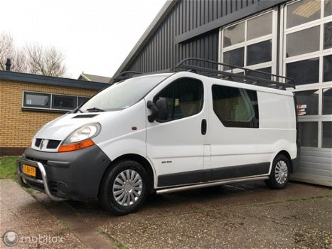 Renault Trafic - bestel 2.5 dCi L2 H1 DC, Dubbele Cabine, Navi - 1