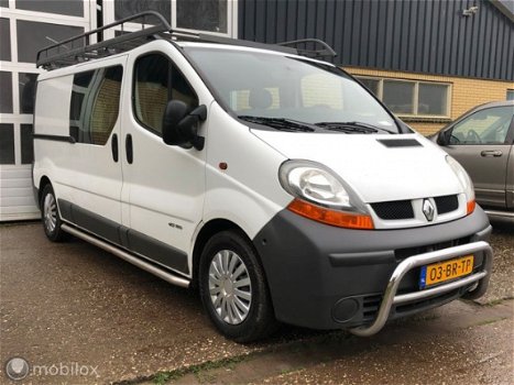 Renault Trafic - bestel 2.5 dCi L2 H1 DC, Dubbele Cabine, Navi - 1