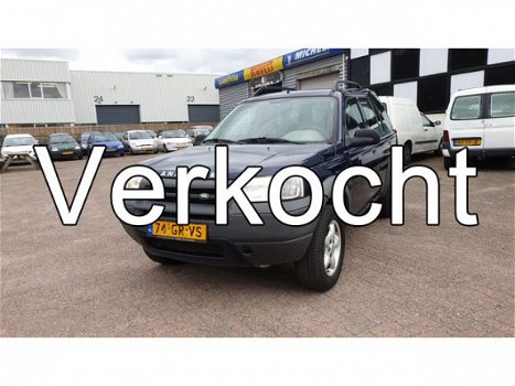 Land Rover Freelander - 1.8i S Wagon Airco, Zeer nette en goed rijdende auto.apk 11-07-2020 - 1