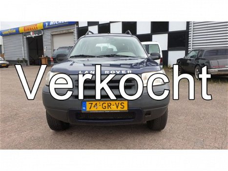 Land Rover Freelander - 1.8i S Wagon Airco, Zeer nette en goed rijdende auto.apk 11-07-2020 - 1