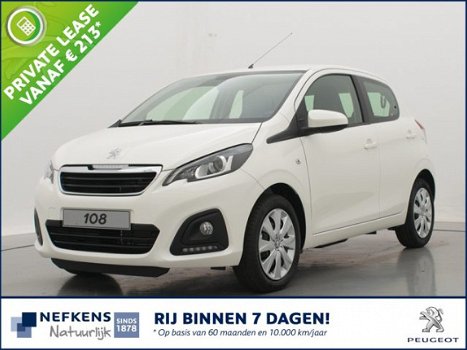 Peugeot 108 - 1.0 e-VTi Active | VOORRAAD | DIRECT LEVERBAAR | - 1