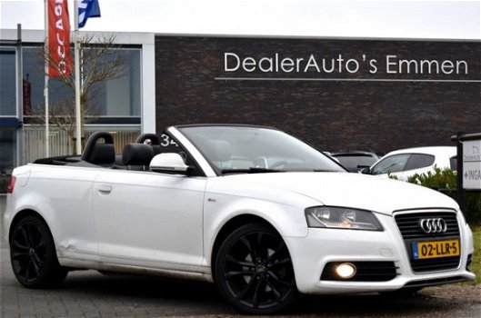 Audi A3 Cabriolet - 2.0 TDI S LINE NAVI LEDER SPORTSTOELEN CRUISE - 1