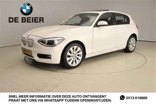 BMW 1-serie - 116D Xenon / Navigatie / Schuifdak / Keyless go / Clima / PDC / Alu 17 inch - 1