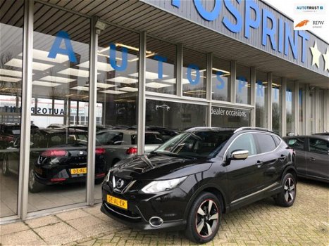 Nissan Qashqai - 1.6 Tekna 163PK / Panoramadak / 360 CAMERA / CRUISE / NAV / STOELVERWARMING - 1