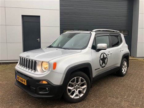 Jeep Renegade - 1.4 Turbo M.Air 140 PK Limited Navi Trekhaak All Season 1ste Eig - 1