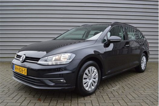 Volkswagen Golf Variant - 1.6 TDI 115PK EDITION NAVIGATIE-AIRCO-TREKHAAK-CRUISE - 1