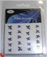 Nagel water Stickers bloem H71 Decals nail art gekleurd - 1 - Thumbnail