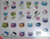 Nagel water Sticker HELLO KITTY H84 Decals nail art gekleurd - 1 - Thumbnail