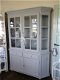 Wit brocante hoek etagere - 5 - Thumbnail