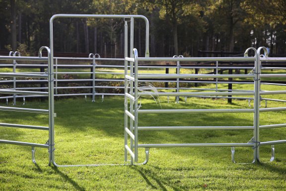 Veld Omheiningen COMPLEET Roundpen Longeercirkel Texas Panel - Afbeelding 2