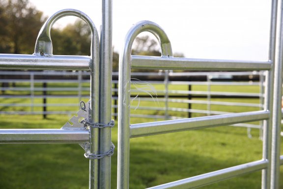 Veld Omheiningen COMPLEET Roundpen Longeercirkel Texas Panel - Afbeelding 4