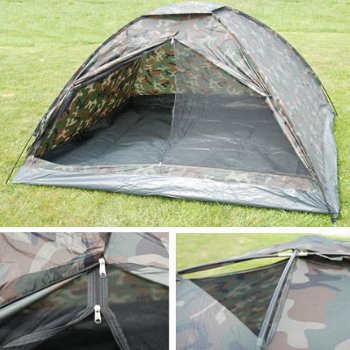 Tent camouflage 4 persoons - 1