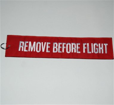 Remove Before Flight - 1