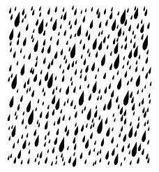 Creative Expressions , Stencil - Let it Rain
