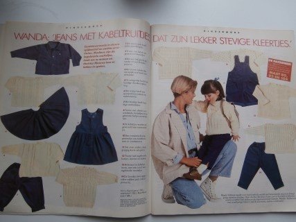 Ariadne nr 1, januari 1991 + merklappen + kinderkleertjes - Afbeelding 3