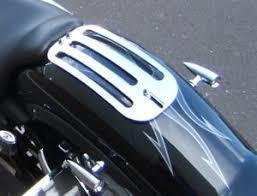 Solo rack Billet Harley Davidson (zie adv) - 1