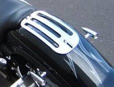 Solo rack Billet Harley Davidson (zie adv)