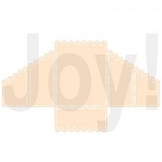 JoyCrafts, Stencil - Kaartmodel geschulpt ; 6002/0899