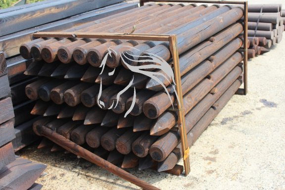 Veld Omheiningen, weidepalen, omheining, afrastering, paard - Afbeelding 2