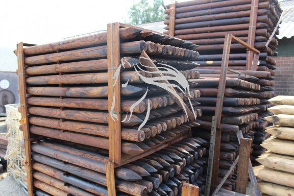 Veld Omheiningen, weidepalen, omheining, afrastering, paard - Afbeelding 3