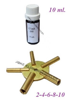 === UK Klokolie met stersleutel = nieuw === 37743 - nr. 1