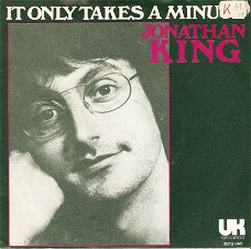 Singel Jonathan King - It only takes a minute / Last June, this June