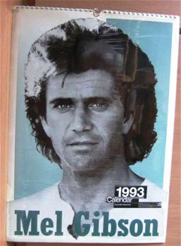 2 Kalenders Mel Gibson 1993 - 1994 nieuw nog verpakt - 1