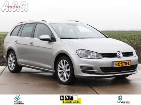 Volkswagen Golf Variant - 1.6 TDi Leer Trekhaak Navi+Camera - 1