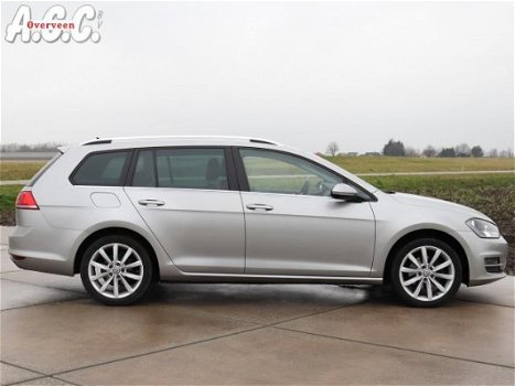 Volkswagen Golf Variant - 1.6 TDi Leer Trekhaak Navi+Camera - 1