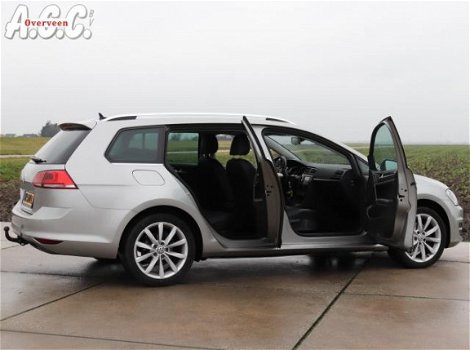 Volkswagen Golf Variant - 1.6 TDi Leer Trekhaak Navi+Camera - 1