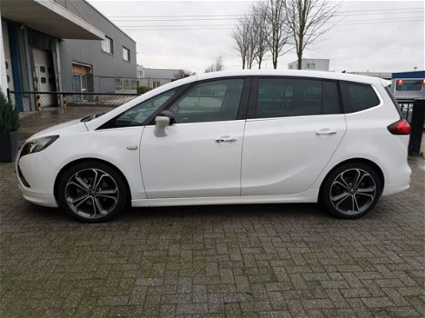 Opel Zafira Tourer - 1.4 Turbo Cosmo OPC LINE Clima Leder Navigatie Panoramdak Pdc - 1