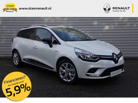 Renault Clio Estate - 1.5 dCi Limited Navig., Park. sens., Airco, Cruise contr - 1
