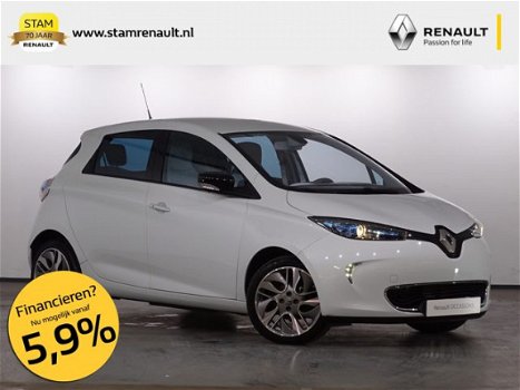 Renault Zoe - Q210 Zen Quickcharge 22 kWh (Batterijhuur) R-link, Climate, Cruise, Lichtm. velg - 1